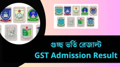 গুচ্ছ (GST) ভর্তি রেজাল্ট ২০২৫ - GST Admission Result 2025