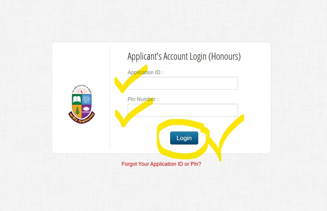 NU Honours Admission Result 2025 Official Link